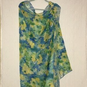 LE COVE  Floral Cover-Up Swimwear Wrap